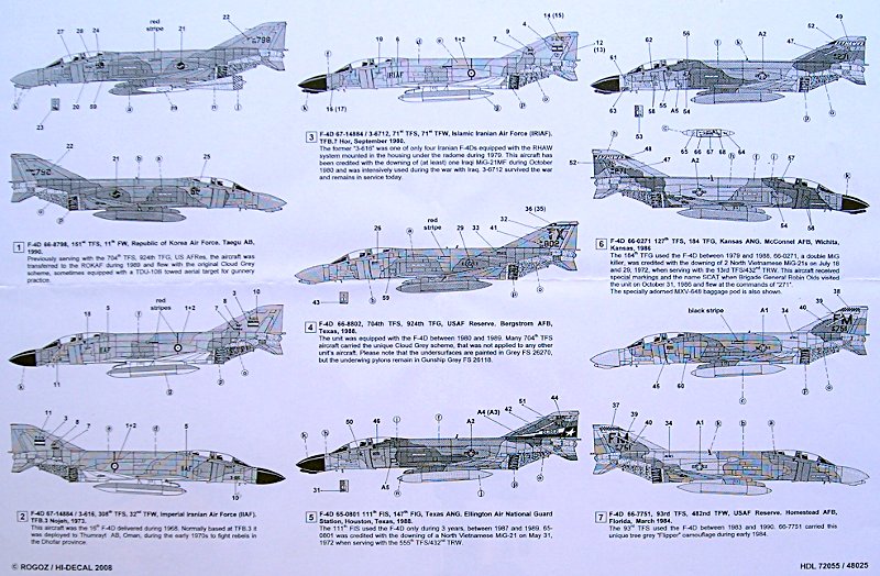 f 4d phantom ii hi decal linie 1 48 ipms stockholm colour charts