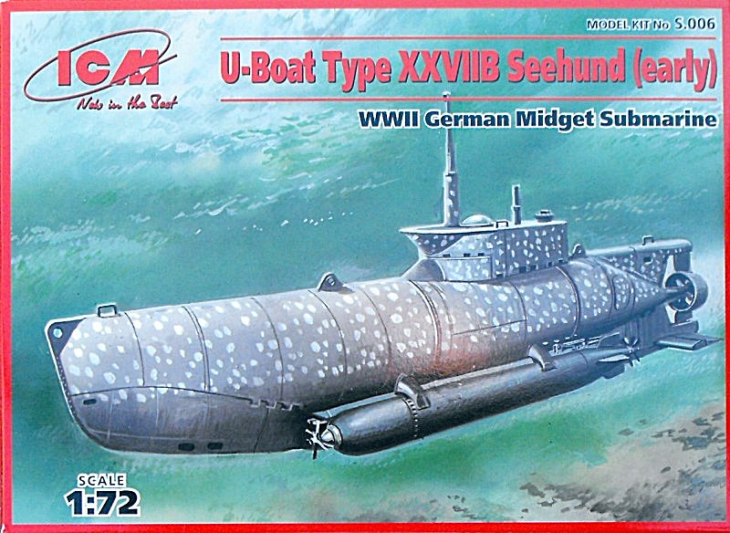 u boat xxviib seehund u boot typ xxviib seehund fr 252 h icm 1 72 u boat xxviib seehund u boot typ xxviib seehund fr 252 h icm 1 72