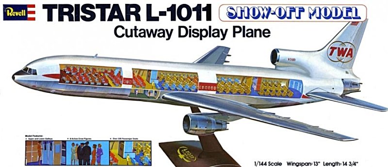 Lockheed L 1011 Tristar Mit Inneneinrichtung Revell 1 144